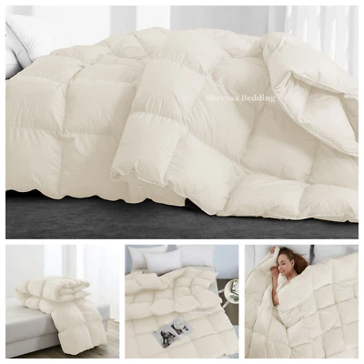 Conjunto de edredom 3 peças alternativo 400 GSM algodão egípcio várias cores - Imagem 1 de 4