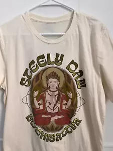 Steely Dan Bodhisattva 2022 Tour weißes kurzärmliges Unisex T-Shirt alle Größen S-5XL - Bild 1 von 3