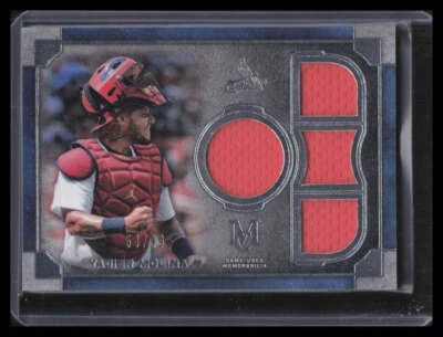 2019 Topps Museum Primary Pieces Quad Relics Yadier Molina Quad Jersey 50/99 - Image 1 of 2