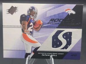 2004 SPx Rookie Swatch Supremacy #SWR-TB Tatum Bell - Broncos - Picture 1 of 2