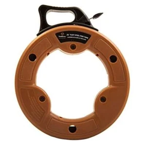 FTS1/8-25 Flat Steel Fish Tape; 1/8-Inch Wide; 25-Feet - Picture 1 of 5
