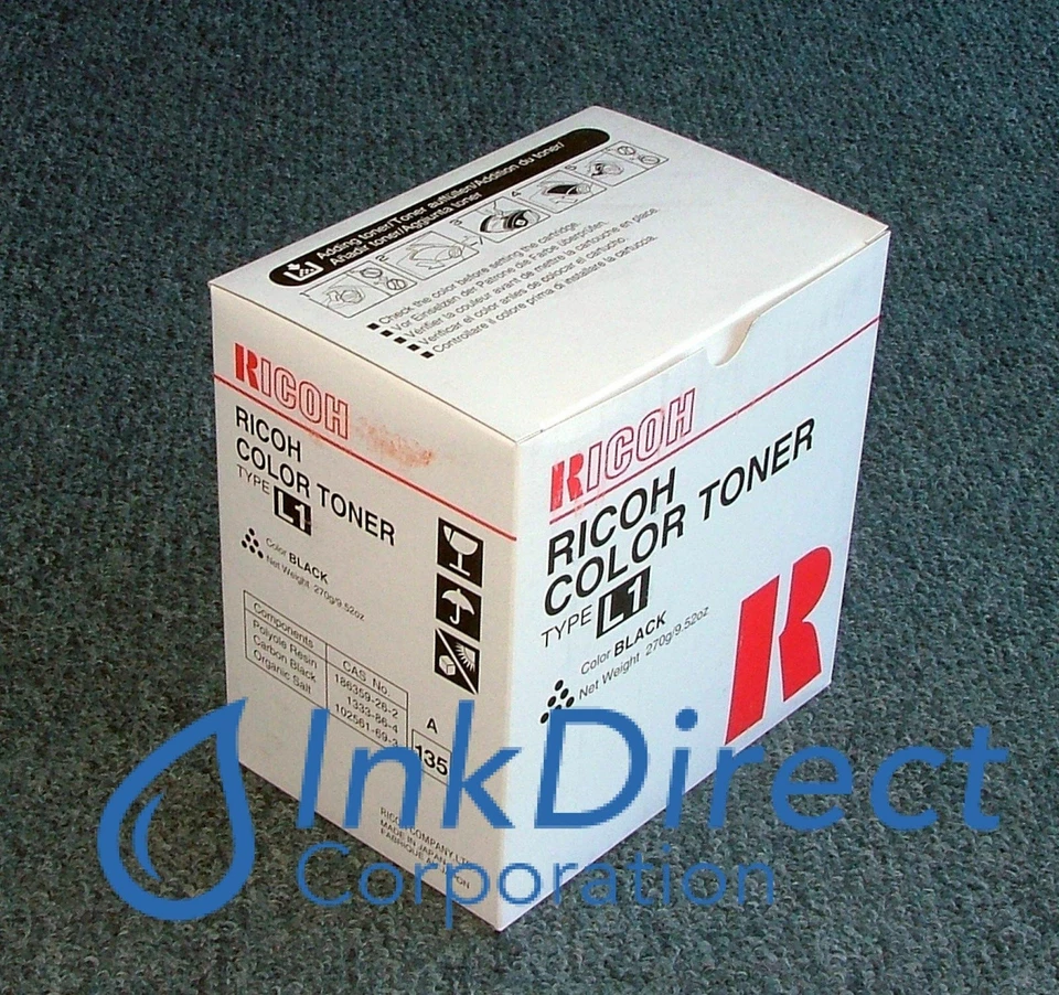 Genuine Ricoh 887890 Type L1 Toner Black - Image 1 of 1