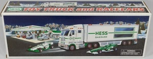 Hess 2003 Toy Truck and Racecars New in Box with Original Bag - Picture 1 of 8