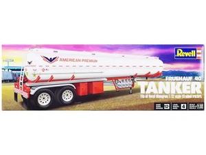 Level 4 Model Kit Fruehauf 40' Tanker Trailer 1/32 Scale Model by Revell - Picture 1 of 5