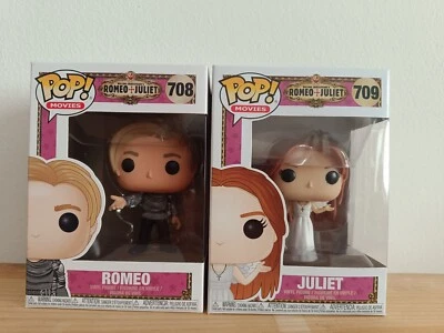 Funko Pop Romeo y Juliet 708 & 709 Vaulted Shakespeare Descatalogado Ver FOTOS - Imagen 1 de 4
