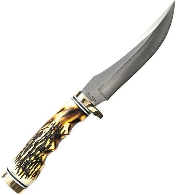Schrade Uncle Henry 153UH Golden Spike Rat Tail Tang Fixed Blade Knife