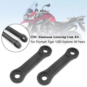 CNC Aluminum Lowering Link Kit 20mm For Tiger 1200 Explorer All Years E6 - Picture 1 of 11