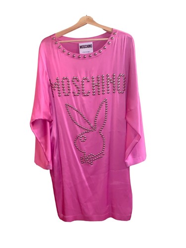 Abito Moschino Playboy nuovo con etichette taglia 14 RARO EDIZIONE LIMITATA