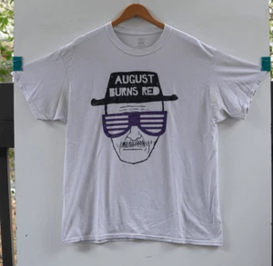August Burns Red Heisenberg Breaking Bad T-Shirt weiß Gr. XL **THRASHED** - Bild 1 von 7