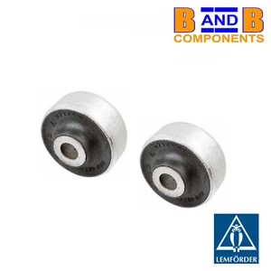 PAR DE ARBUSTOS WISHBONE LEMFORDER VW GOLF MK4 R32 AUDI A3 TT S3 FABRICANTE DE EQUIPOS ORIGINALES A1580 - Imagen 1 de 6