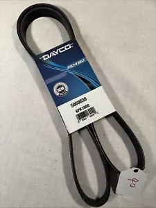 NEW Dayco 5060630 Serpentine Belt-Turbo Fits Hyundai, Freightliner, Chrysler - Foto 1 di 3