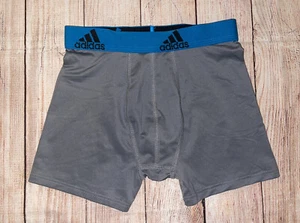 Boys Medium Adidas Grey Boxer Briefs NWOT  - Picture 1 of 3