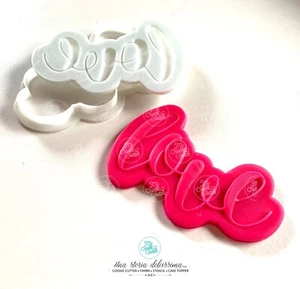 Love Matrimonio Amore Marriage Formine Biscotti Cookie Cutter - Picture 1 of 1
