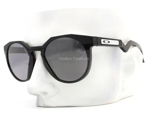 Oakley OO9242-0152 HSTN Sunglasses Matte on Polished Black Prizm Black w/Pouch - Picture 1 of 11