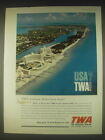 1962 TWA Airline Ad - TWA knows America best