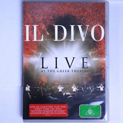IL DIVO: Live at the Greek (DVD, 2006) David Miller - Video musical documental Foto 1 de 4