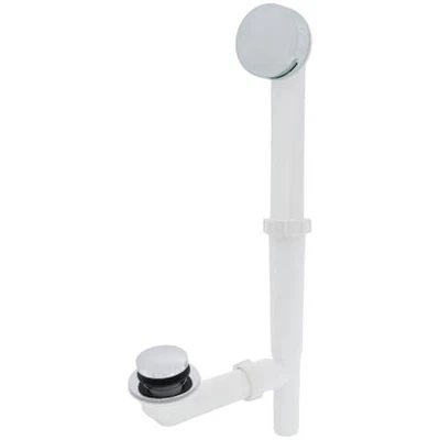 Watco Series 590 Foot Actuated Bath Waste Kit for Tubs up to 16" in Wrought Iron Foto 1 de 4