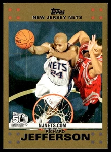 2007-08 Topps #95 Richard Jefferson Gold #/2007 - Bild 1 von 2