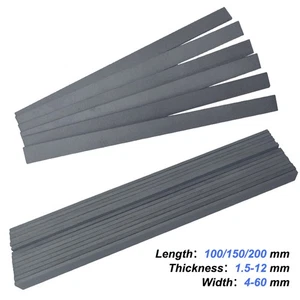 Thick 1.5-12mm Solid Carbide Flat Bar Rod Strip 100/150/200mm Long Turning Tool - Picture 1 of 8