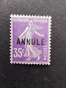 France timbre Cours d'instruction N° 142-CI 1 neuf **  type Semeuse voir  scan - Imagen 1 de 2