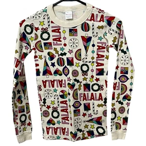 Hanna Andersson Youth Christmas Pajamas Shirt Sz 12 Pajama Organic Cotton - Picture 1 of 4