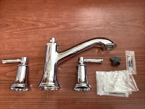 NEW Moen T683 Dartmoor Two-Handle High Arc Roman Tub Faucet Chrome B57 - Picture 1 of 2