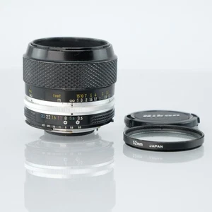 Nikon Micro-Nikkor P.C 55mm f/3.5 Pre-AI Manual Focus Macro Prime Lens F-Mount - Picture 1 of 10