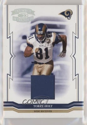 2005 Donruss Throwback Threads Materials Prime /25 Torry Holt #134 - Image 1 of 2