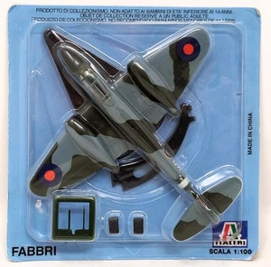 Italeri Fabbri AG-P027 / Gloster Meteor F.1/ Échelle 1:100 Blister Scellé - Picture 1 of 3