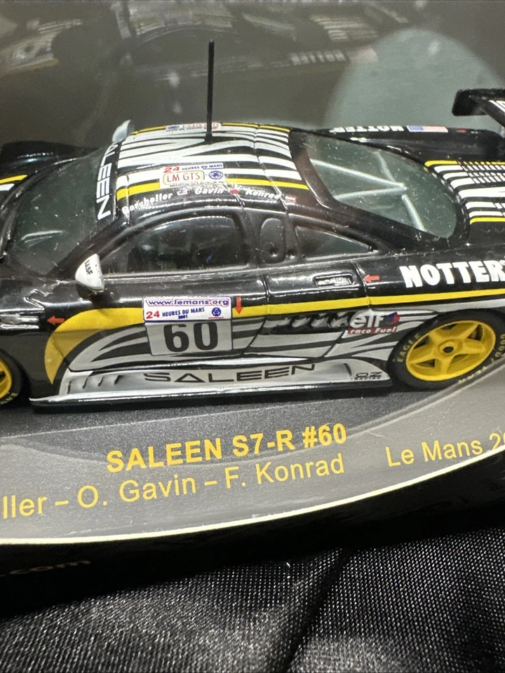 IXO 1/43 S7-R #60 Le Mans 2001 Saleen T. Borcheller в коробке США - Изображение 1 из 4