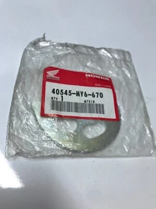 Honda chain adjuster LH XR500R XR650L XR350R  40545-MY6-670 Genuine new unopened - Bild 1 von 5