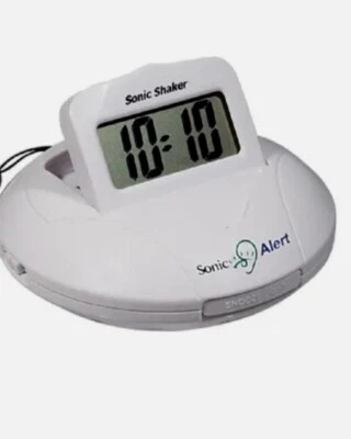 Sonic Alert BOOM Portable Vibrating Alarm Clock SBP 100 SBP100 Travel Size NEW - Image 1 of 4