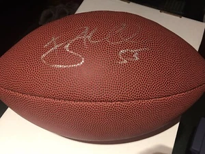 Ryan Kalil Center Carolina Panthers Signed Full Size Football Training Camp - Picture 1 of 12