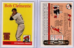 1958 #52 RARE 1998 TOPPS FACTORY GOLD SEALED ROBERTO CLEMENTE GEM MINT!