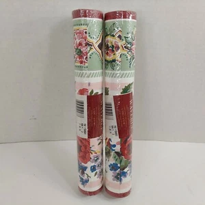 Waverly Wallpaper Border Floral Chintz 2@11"x5 yds 564501 NEW Pre-Pasted USA - Picture 1 of 8