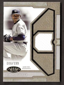 2024 Topps Tier One Domingo German Single Relic #/199 New York Yankees ⭐ MINT  - Bild 1 von 2