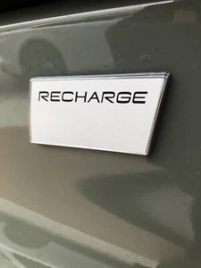 Logo Badge RECHARGE s60 C40 XC60 V60 XC40 Volvo POLESTAR SPORT Arrière Originale - Imagen 1 de 5