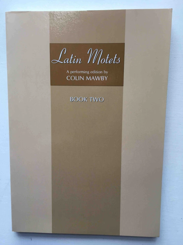 Latin Motets Book Two  SATB  ed. Colin Mawby - Image 1 of 1