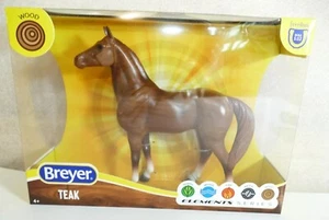 Breyer Classic Freedom Series Elements Teak Wood Grain Horse Decorator  - Picture 1 of 12