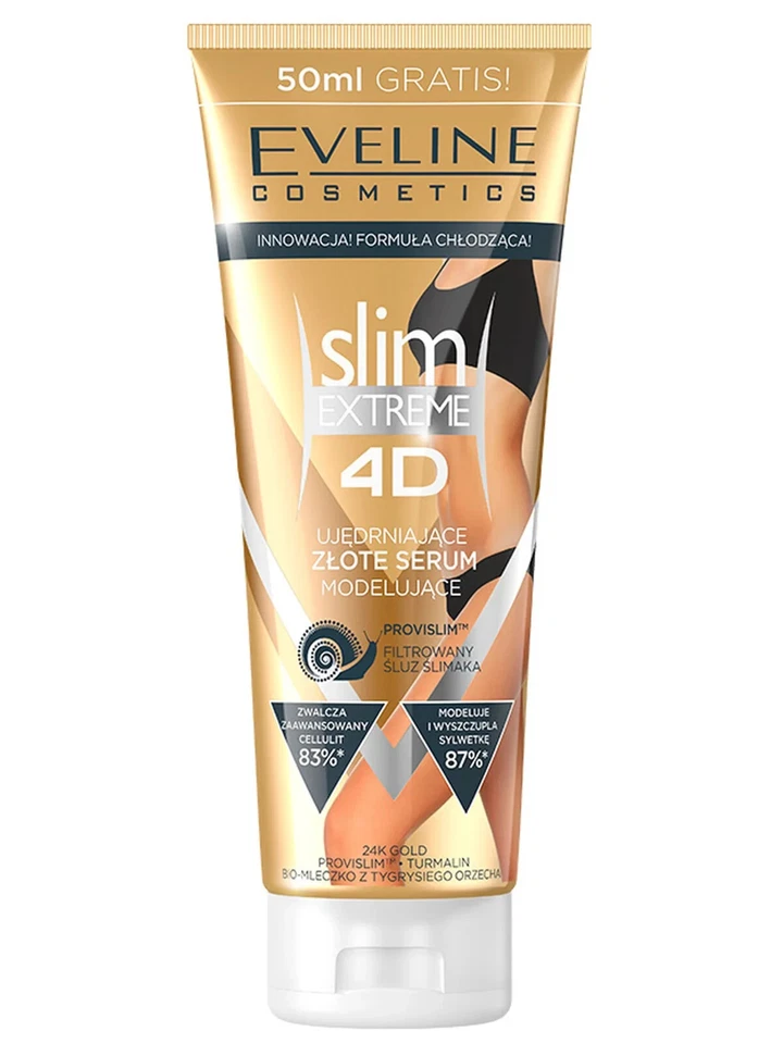 Eveline Slim Extreme 4D goldenes straffendes und modellierendes Serum 250 ml - Bild 1 von 1