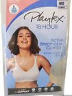 Playtex 18 Hour Active Breathable Comfort Bra US4159 Excalibur/Blk Size 40DD NWT