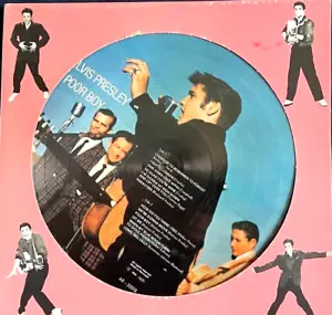 Elvis Presley - Poor Boy - 1984 dänische Import Bild Disc - Neu - Bild 1 von 6