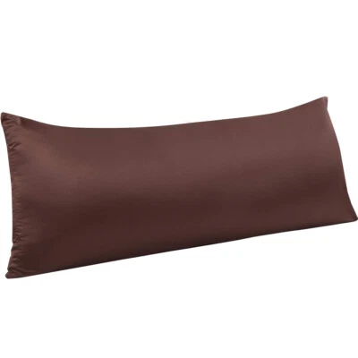 Ultra Silky Satin Body Pillowcase with Zipper Various Colors Body Pillow Cover - Image 1 of 4
