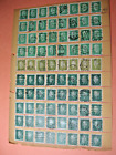 1930S Germany Stamps 80 Stamps On 1 Sheet No 32