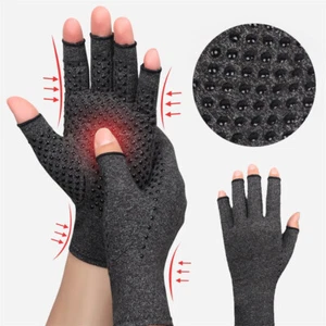 Compression Gloves Carpal Tunnel Arthritis Joint Pain Relief Hand Support US New - Picture 1 of 8
