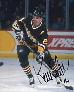 KEVIN STEVENS SIGNED AUTOGRAPH PITTSBURGH PENGUINS 8X10  PHOTO PROOF 