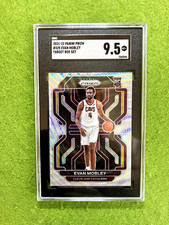 Evan Mobley SILVER WAVE PRIZM SGC 9.5 ROOKIE CARD SP RC 2021 Prizm MAKE AN OFFER