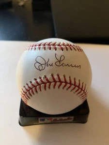 Don Larsen autographed baseball. Threw World Series perfect game - Picture 1 of 2