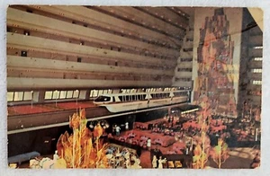 RARE! VTG 1976 Walt Disney World Postcard Florida Resort Hotel Interior View - Picture 1 of 2