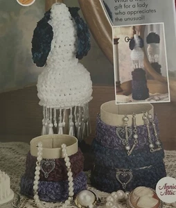 CROCHET Annie’s ~ “Dress Form Jewelry Boxes” ~ PATTERN ~ - Picture 1 of 3